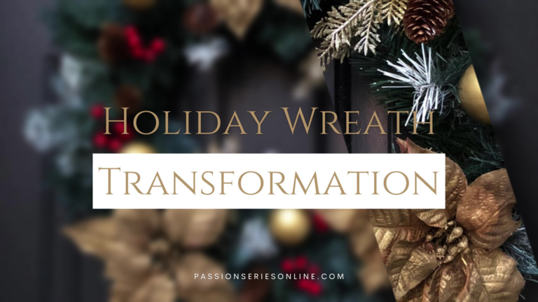 Holiday Wreath Transformation