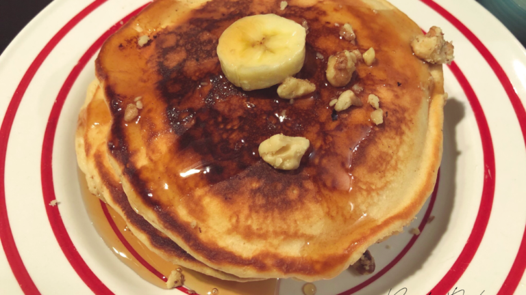 Breakfast for Dinner: Fluffy Buttered Pancakes