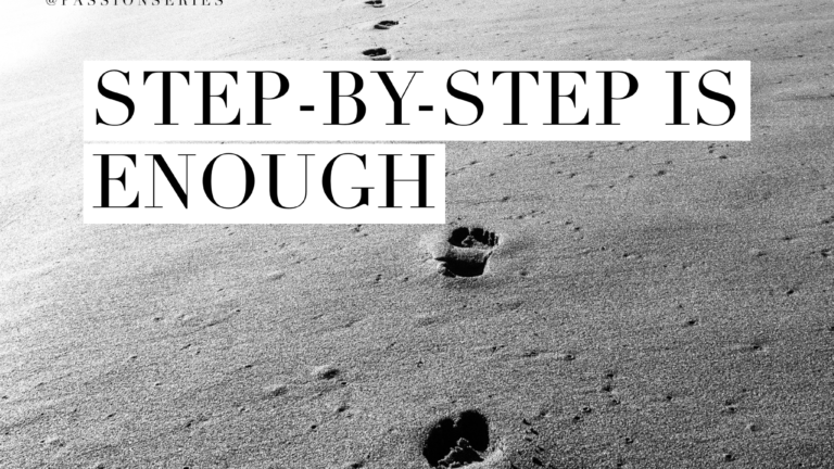 Step-by-step is enough