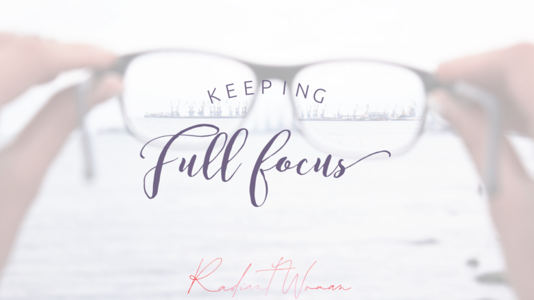 Keeping full focus