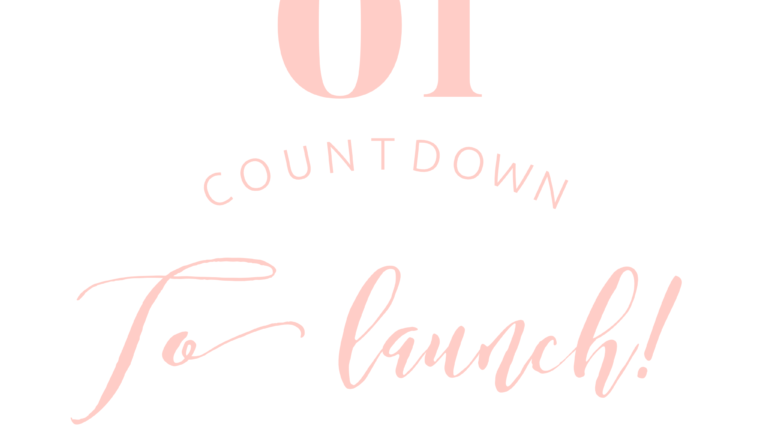 Countdown to launch!